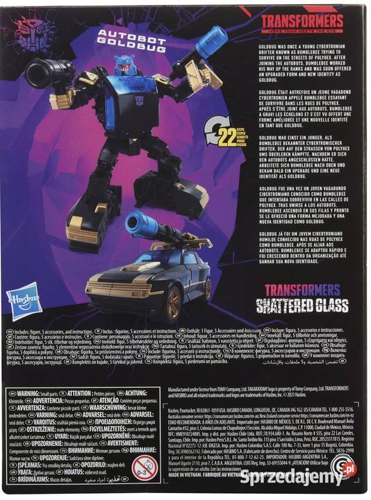 Figurka Transformers Autobot Goldbug Shatered Zabawki Mogilany