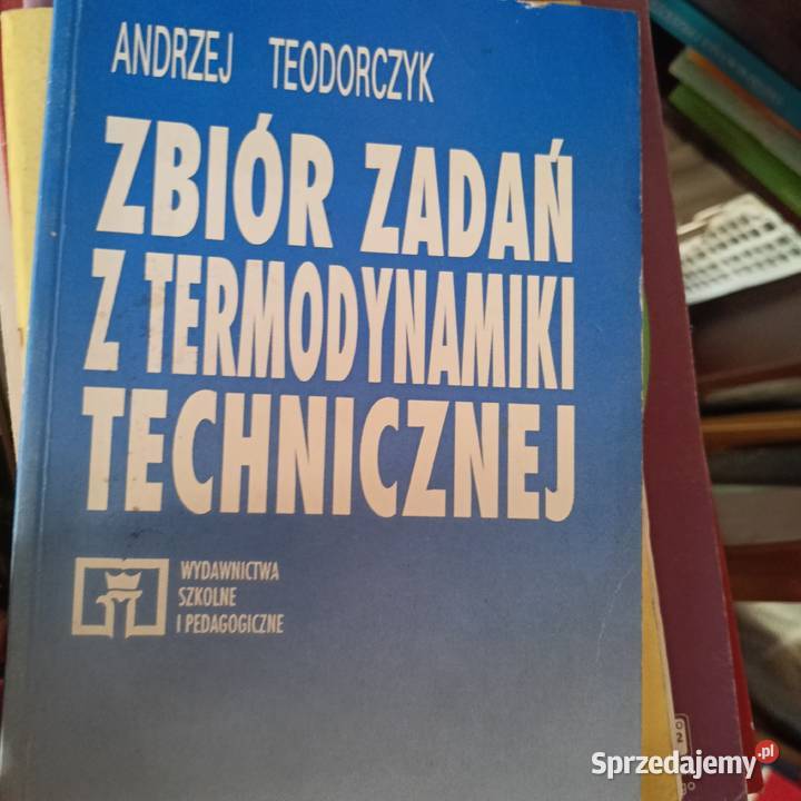 Zbiór zadań z termodynamiki technicznej książki Gdańsk sprzedam