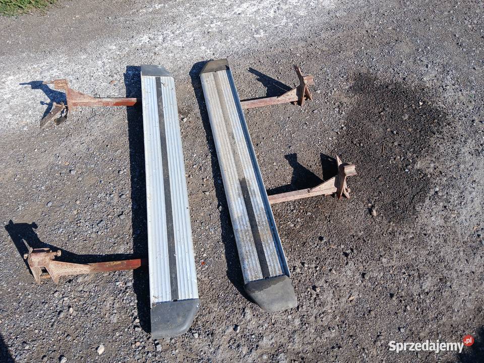 Progi aluminiowe do terenówki