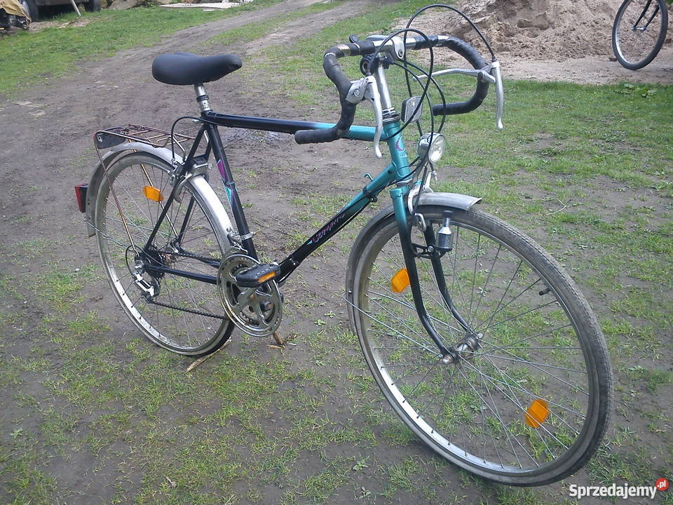 Rower kolarka retro dolnośląskie Lubomierz