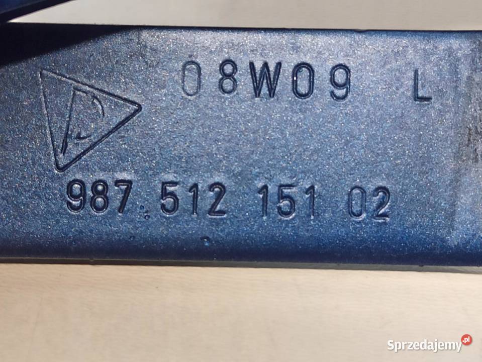 PORSCHE BOXSTER ZAWIAS KLAPY LEWY 98751215102 Zawiasy, bolce i prowadnice dolnośląskie