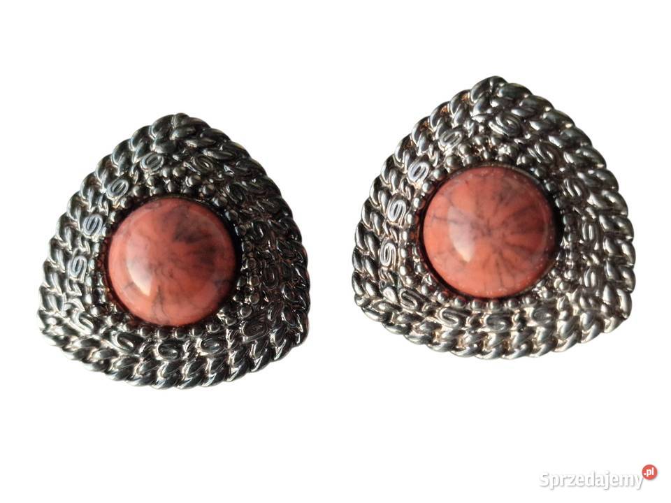VINTAGE KLIPSY KOSTIUMOWE STYL RERTO ART DECO