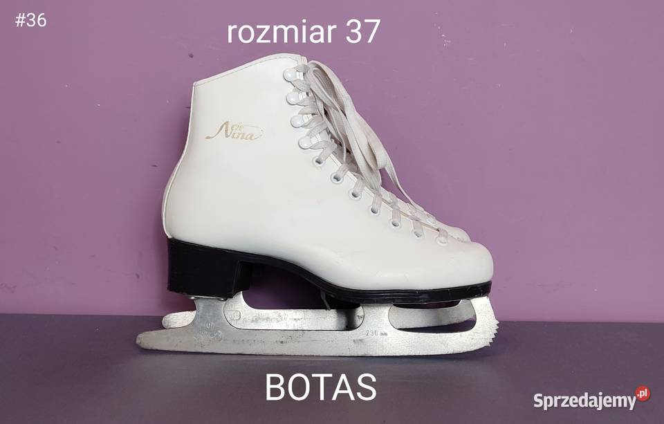 Łyżwy figurowe BOTAS ocieplane rozmiar 37