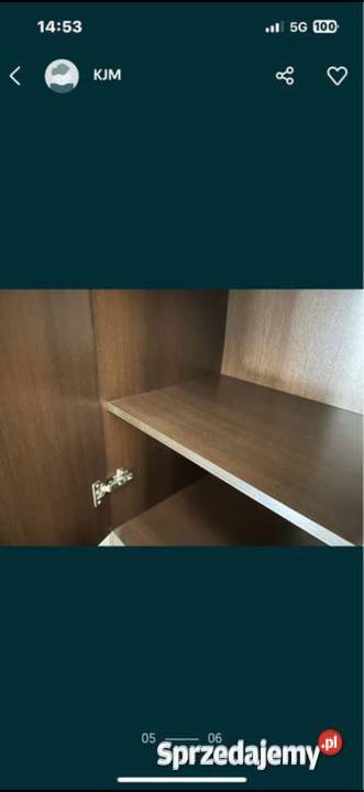 Komoda słupek Agata Meble 40cm