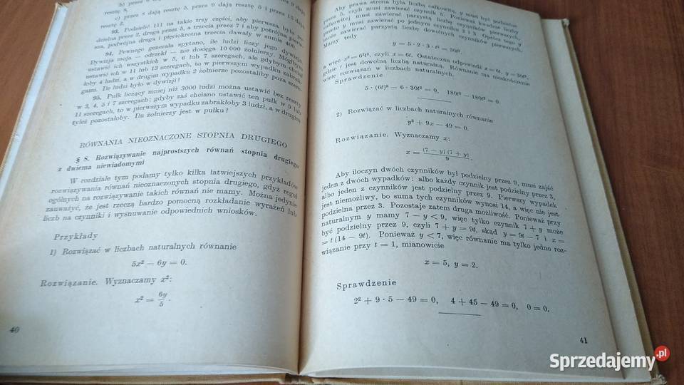 Równania nieoznaczone Ułamki łańcuchowe Gdańsk