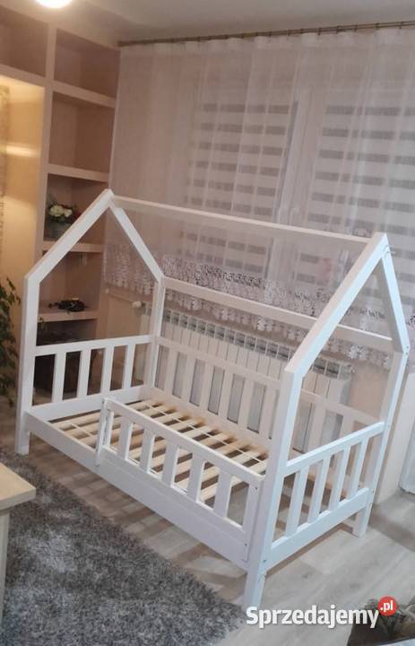Łóżko drewniane dziecięce Kraków sprzedam