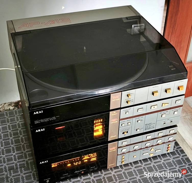 Amplituner vintage AKAI model AAM3 sprawdzony Piotrków Trybunalski