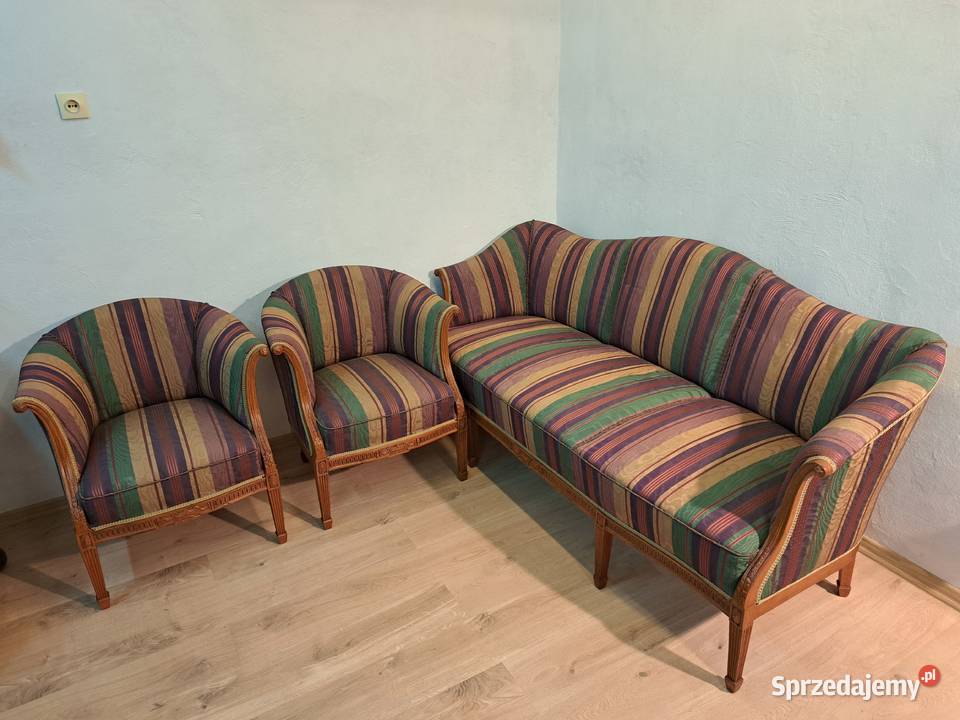 Sofakanapa 3 osobowa fotele wypoczynek Ludwik Olkusz