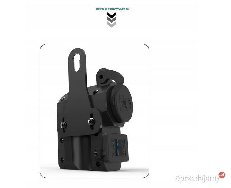 ŁADOWARKA USB Z WOLTOMIERZEM DO MOTOCYKLA Sosnowiec