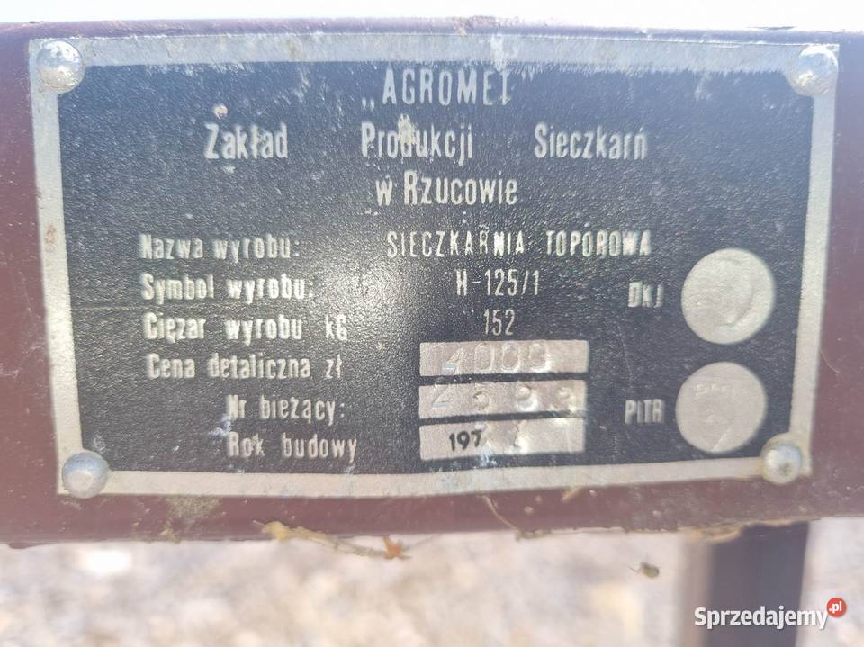 Sieczkarnia Toporowa