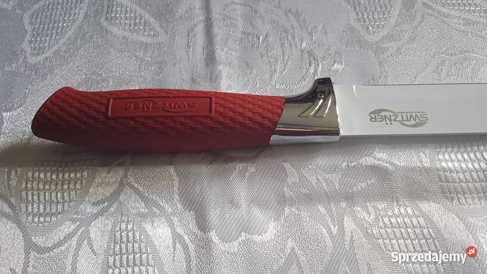 ZESTAW NOŻY KUCHENNYCH W ETUI SWITZNER czerwony Piła