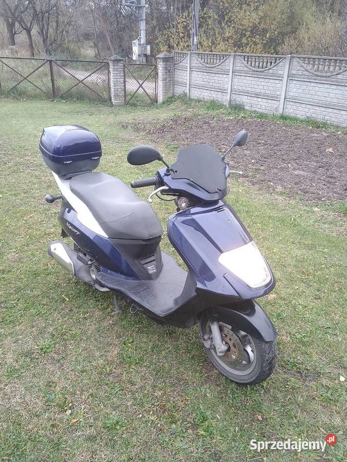 Skuter Daelim History 125 kufry Kielce