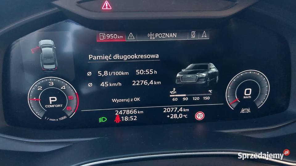 Auadi A6 c8 S Tronik 35 TDI 2020 Szczecinek
