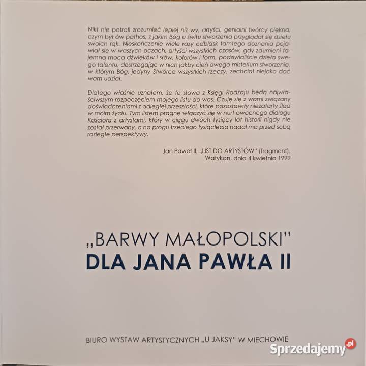 BARWY MAŁOPOLSKI JANA PAWŁA II małopolskie Kraków