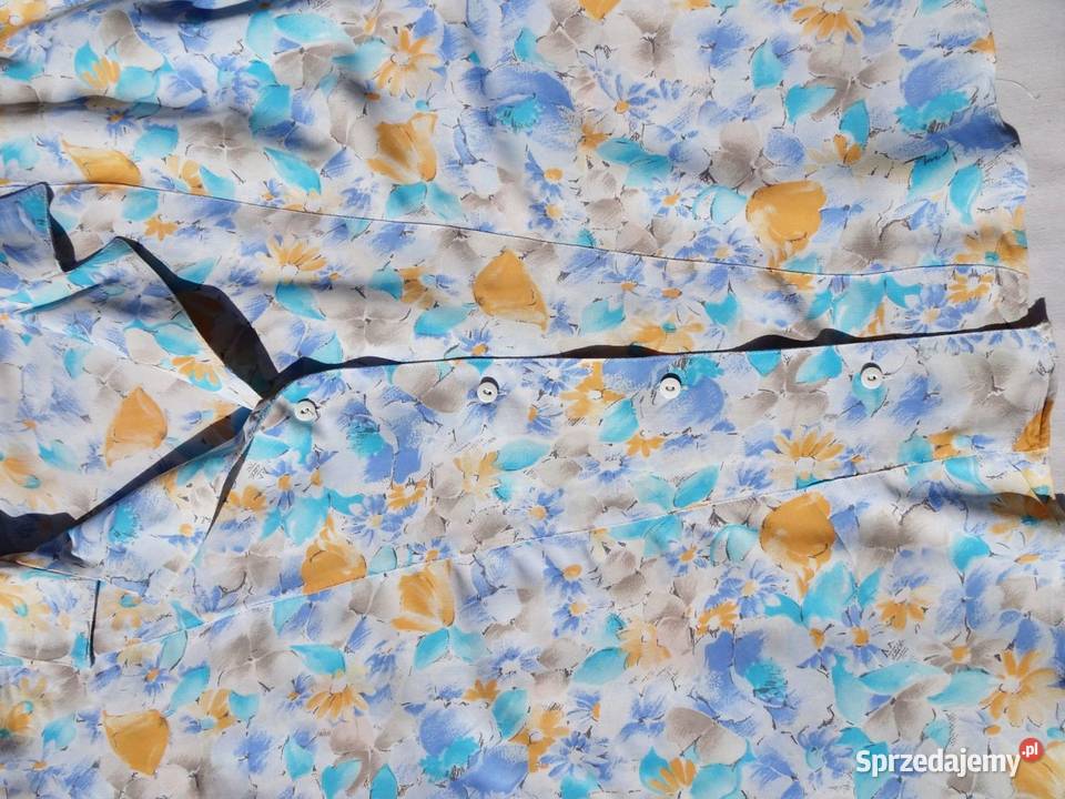 Koszula Wiskoza żakiecik lato kwiaty 44 46 Nowy Sącz