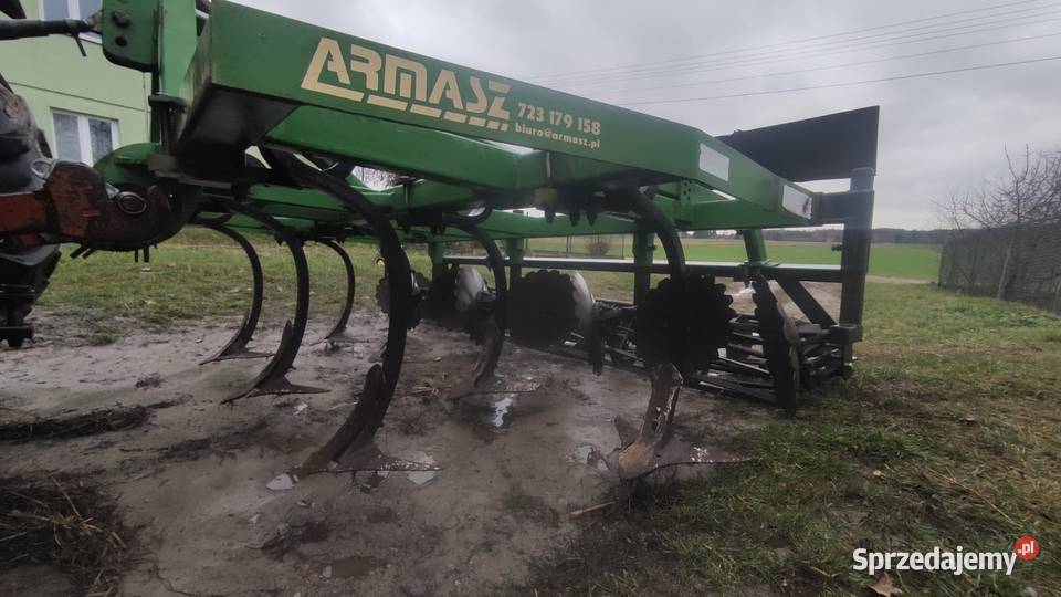 Agregat podorywkowy gruber ścierniskowy Armasz Agregaty Stary Brus sprzedam