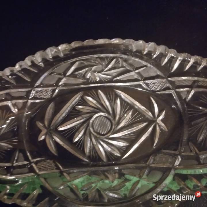 PRL Kryształ Łódka 26 x 6 x 14 Bydgoszcz