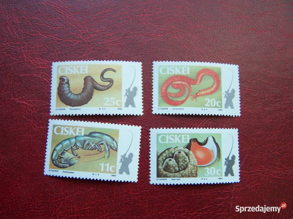 Ciskei 1984 MNH Mi 5760 Fauna Wędkarstwo Życie Tychy