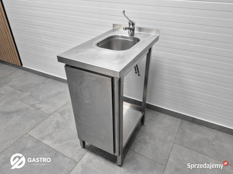 Zlew z szafką ze stali nierdzewnej 40x64x85 Ostrów Wielkopolski
