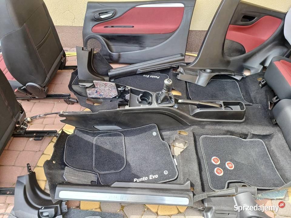 Listwy nakładki progu chrom Do Fiat Punto Evo sprzedam