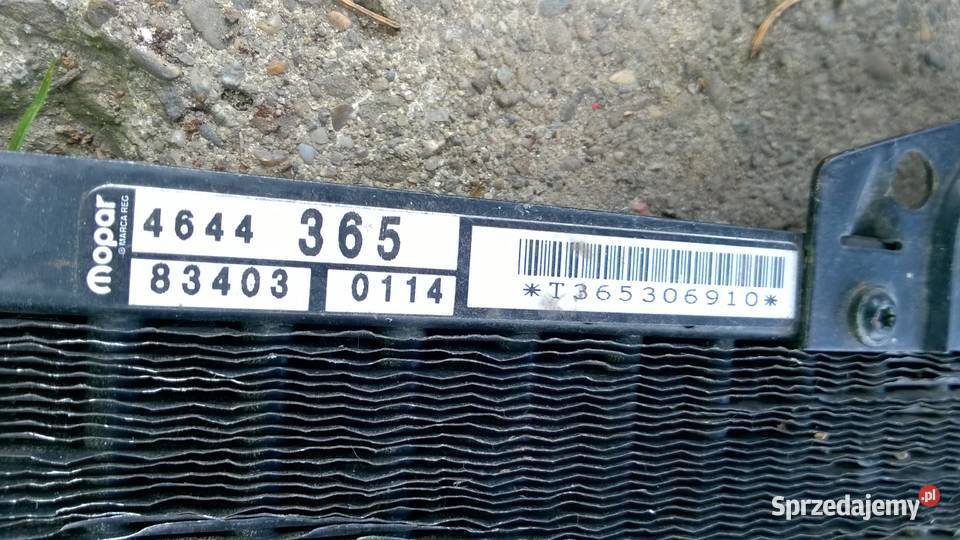 Dodge CaravanChrysler Voyager chłodnica Mielec