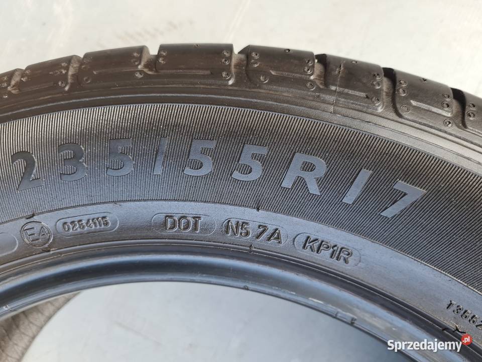 2x DUNLOP SP SPORT 01 2355517 99V 6mm Opony sprzedam