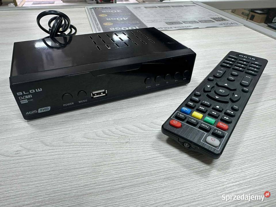 Dekoder Blow 4625 FHD DVBT2 H265 HEVC Elbląg
