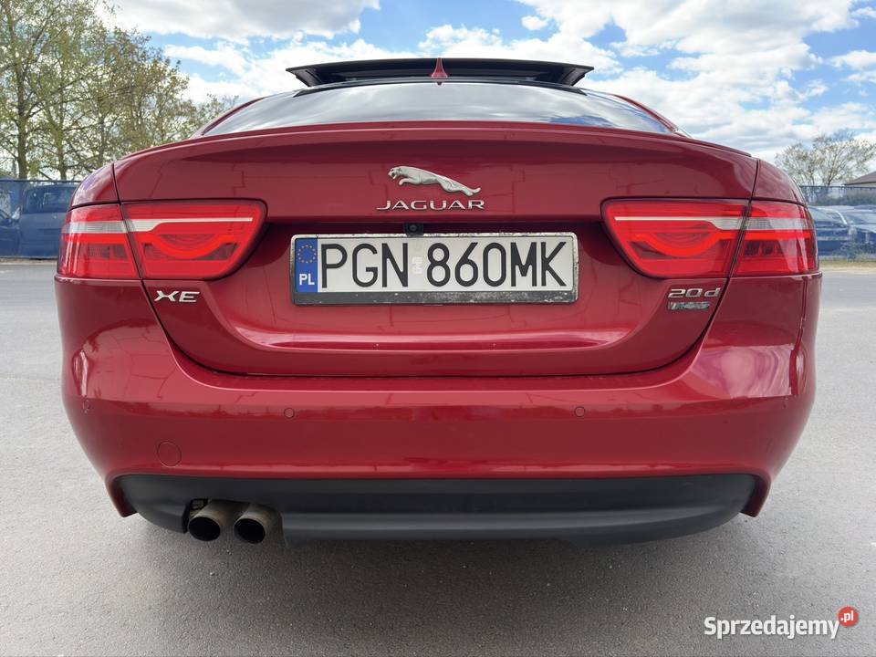Jaguar XE 20D 180 RSPORT Rok produkcji 2015