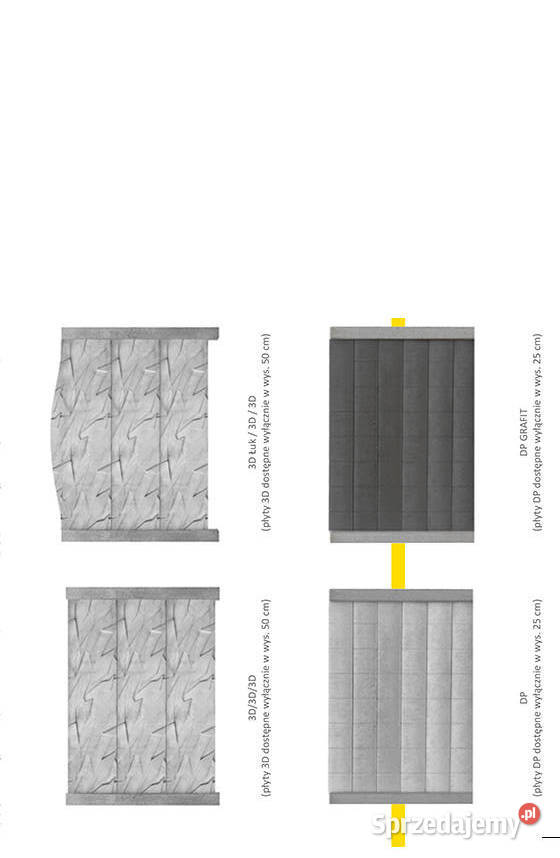 Ogrodzenie betonowe płot z betonu PRODUCENT Elementy betonowe Górno