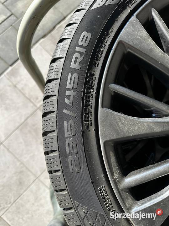Opony zimowe komplet z felgami NOKIAN 23545 R18 Ostrów Mazowiecka sprzedam