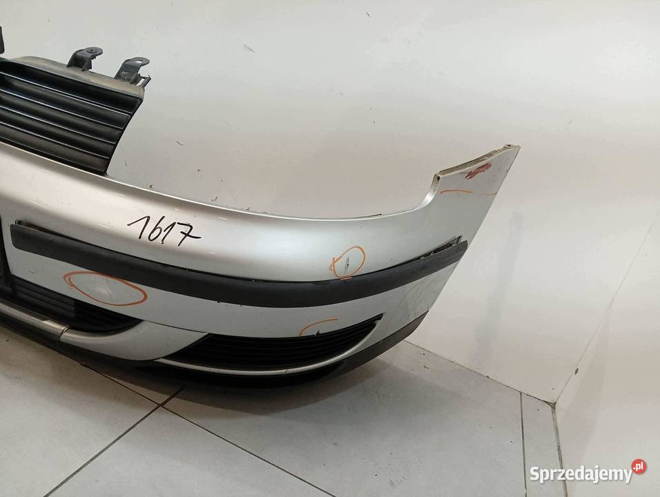 ZDERZAK PRZÓD SREBRNY TOLEDO II Seat Leon I