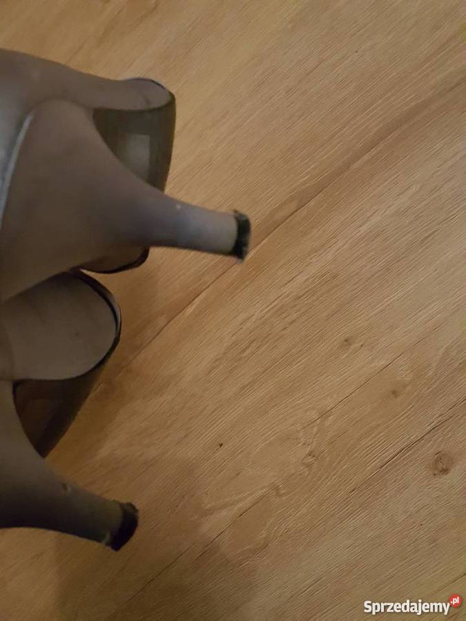 BUTY na obcasie czółenka satynowe półbuty