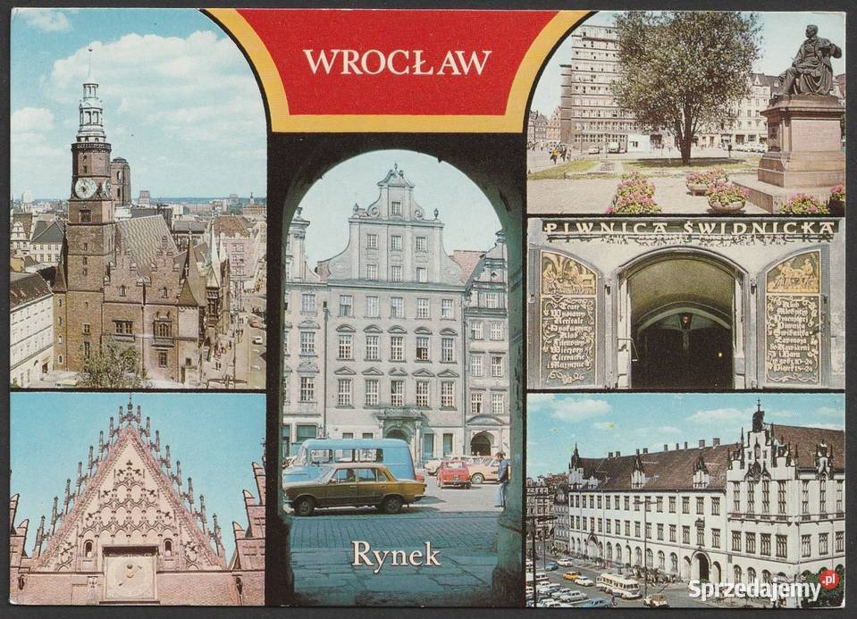 WROCŁAW WIELOWIDOKOWA 1979 BEZ OBIEGU Łódź