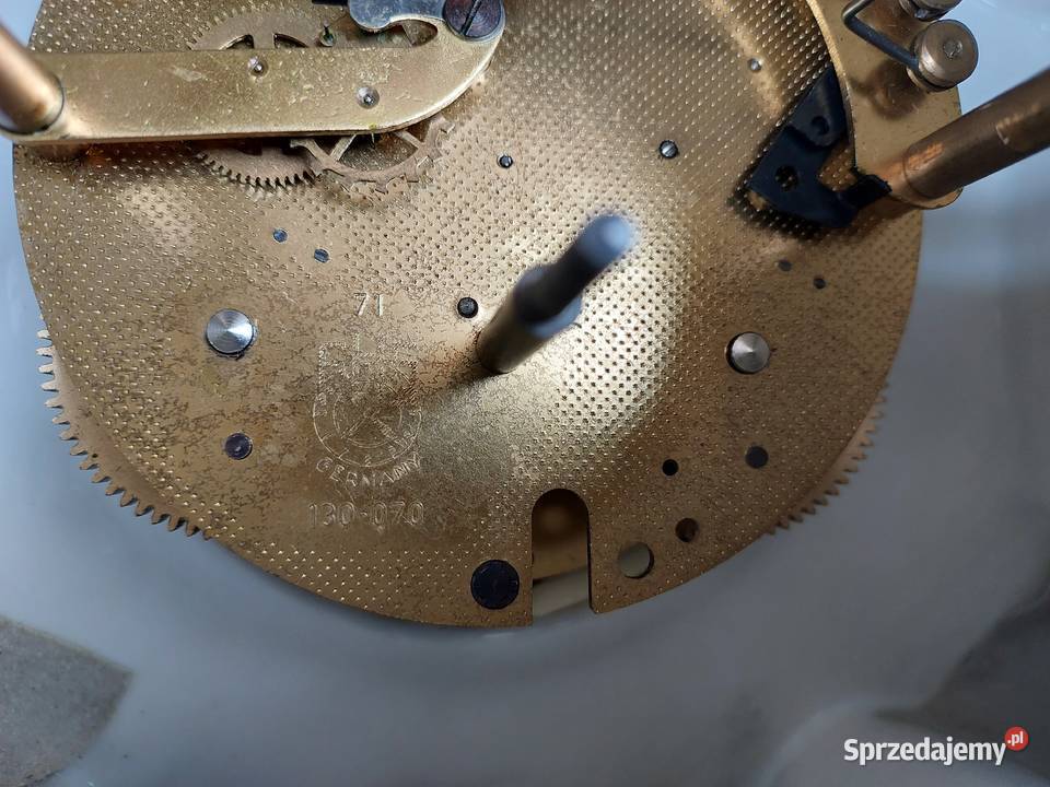 Stary zegar kominkowy typ wiedeński FHS Tczew