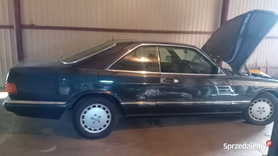 Mercedes SEC 42 V8 CUPE grafitowy lubelskie Dryszczów