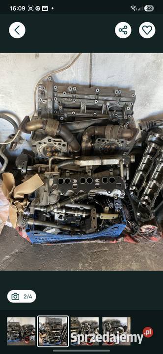 Czesci silnika 32v6 224 mercedes cls w219 clk Rok produkcji 2008 Radom sprzedam