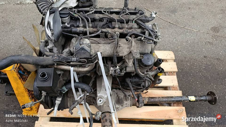 SILNIK D27DT SSANGYONG REXTON 27 TD KOMPLETNY Rudziniec
