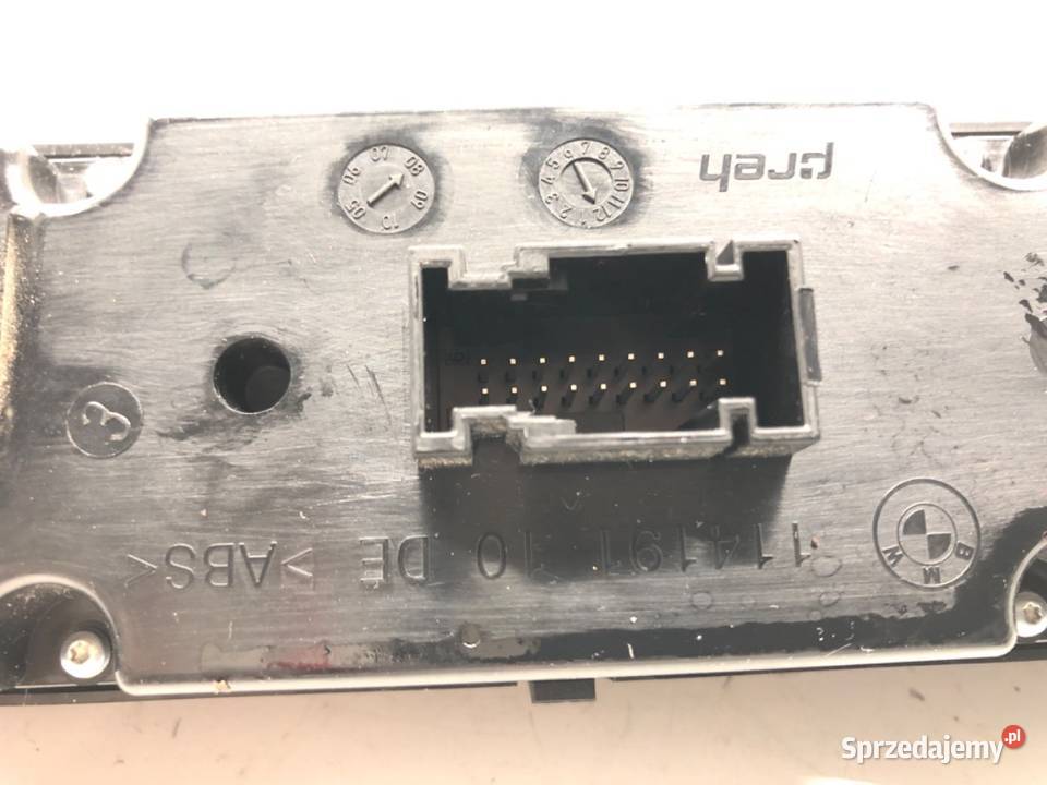 PANEL STEROWANIA NAWIEWU BMW E70 9166318 SUV Panele sterowania, przełączniki
