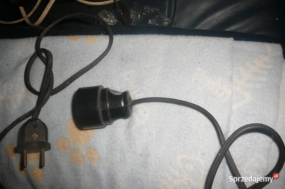 Przedłużacz elektryczny ebonit bakelit PRL dolnośląskie sprzedam