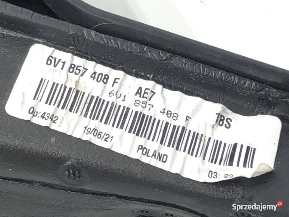 LUSTERKO PRAWY SKODA FABIA III Kombi ZEWNĘTRZNE