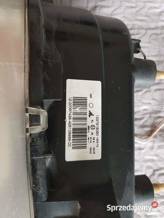 Lampy do Fiata Ducato Lewa Żołynia