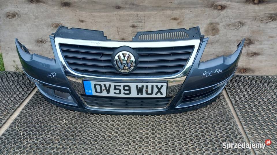 VW PASSAT B6 ZDERZAK PRZÓD LA7T PDC Zbierkowo