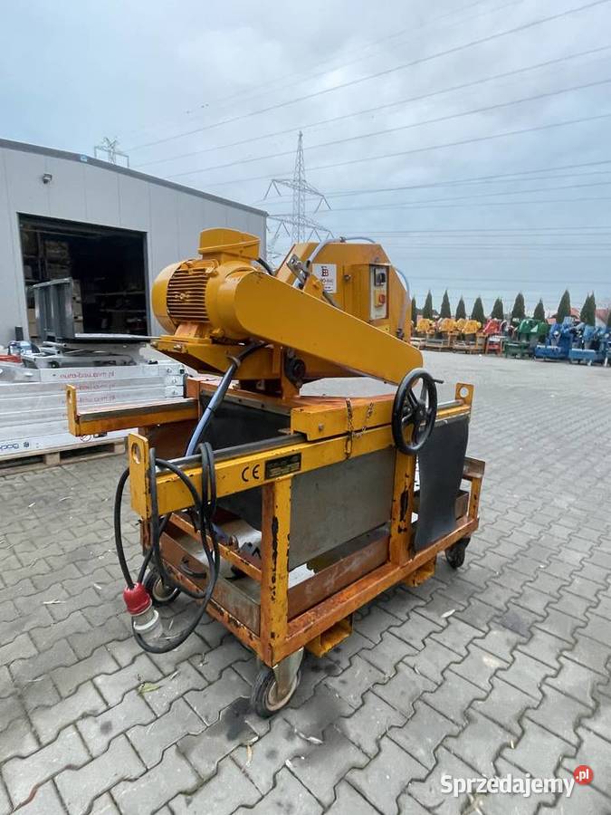 Piła przecinarka stolikowa do silki cegieł Ślesin