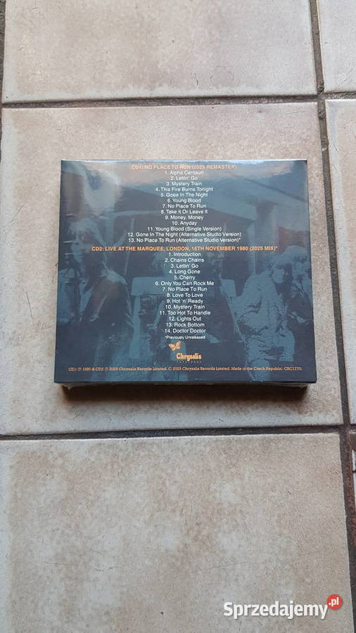 ufo legendarna grupa 2 plyty cd nowe Płyty i kasety Jędrzejów