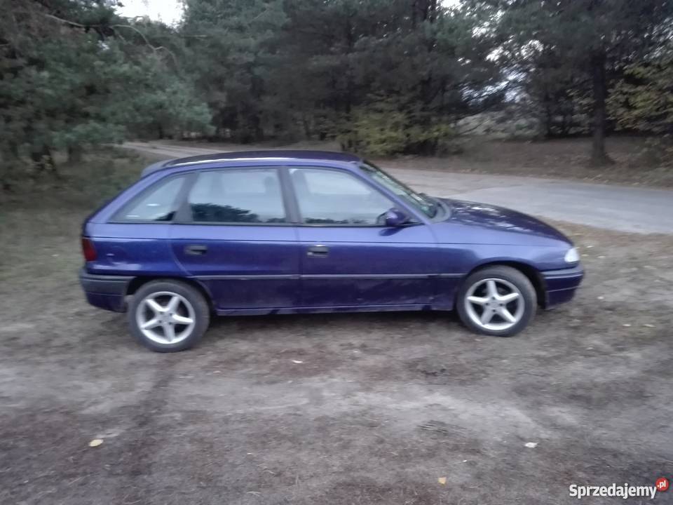 Opel Astra 17 TD 68 okazja 1700cm3 Astra wielkopolskie Stary Budzisław