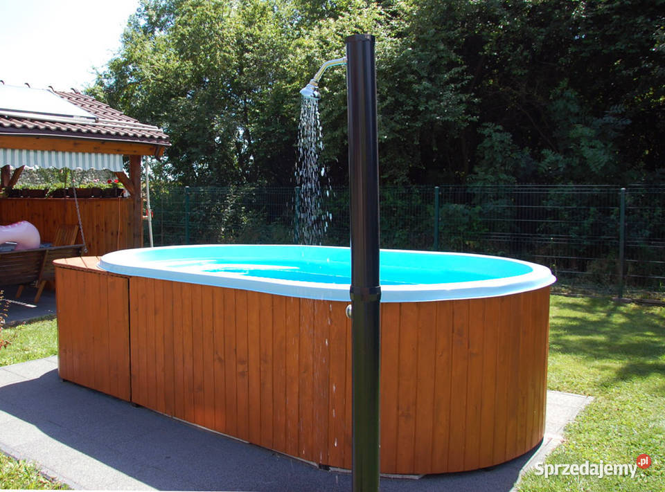 Basen wolnostojący 370 x 210 x 100 w zabudowie Wrocław