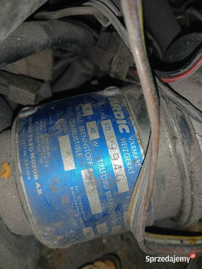 Webasto ogrzewanie postojowe volvo 240 benzyna