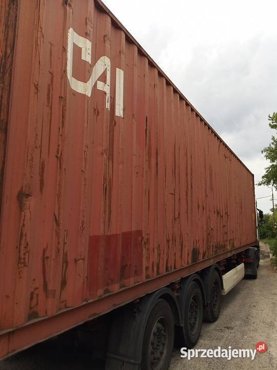 Kontener Morski 40HC UŻYWANY Warszawa sprzedam