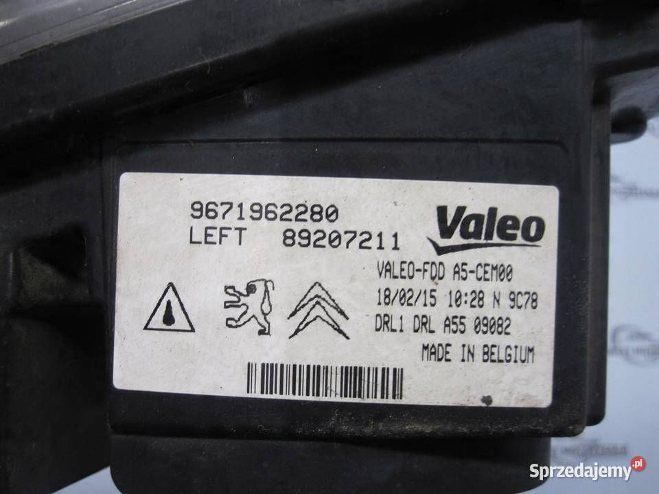 FORD FIESTA MK7 VII LIFT 13r światło dzienne LED