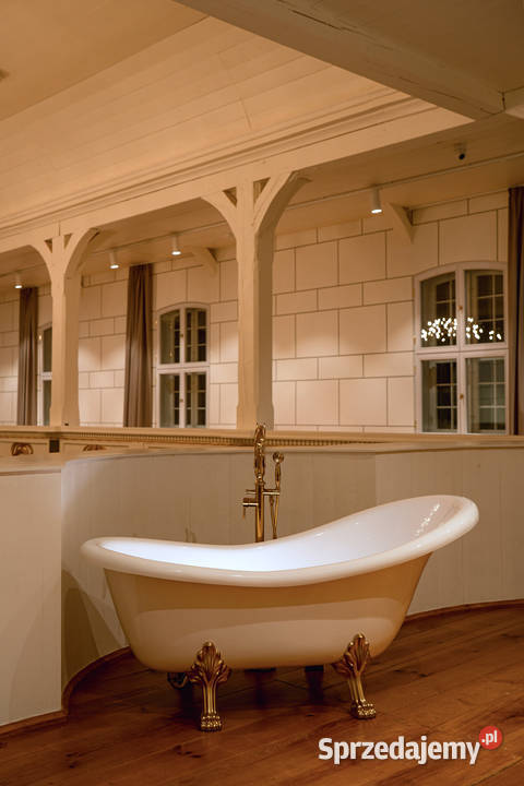 Wanna Wolnostojąca Retro Kompozytowa biały Poznań